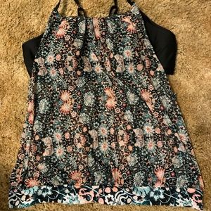 Cacique by Lane Bryant Blouson Swim Top